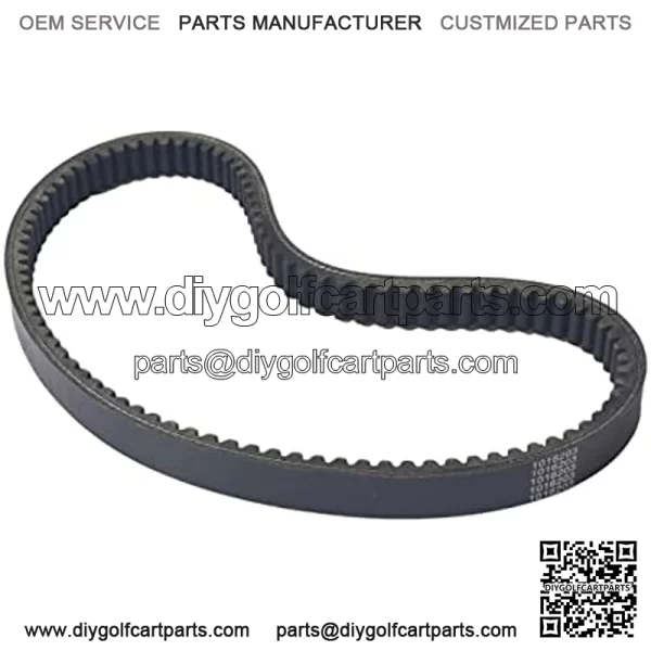 Club Car Golf Cart Drive Belt and Starter Generator Belt Kit for Club Car DS 1997-UP and Precedent 2004-UP, Replace 101916701, 1016203