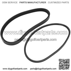 Powersports Belt Drives Drive Belt Starter Generator Belt Set 1016203 101916701 Replacement for Club Car Ds Precedent for Golf Cart Accessories for Golf Cart Accessories