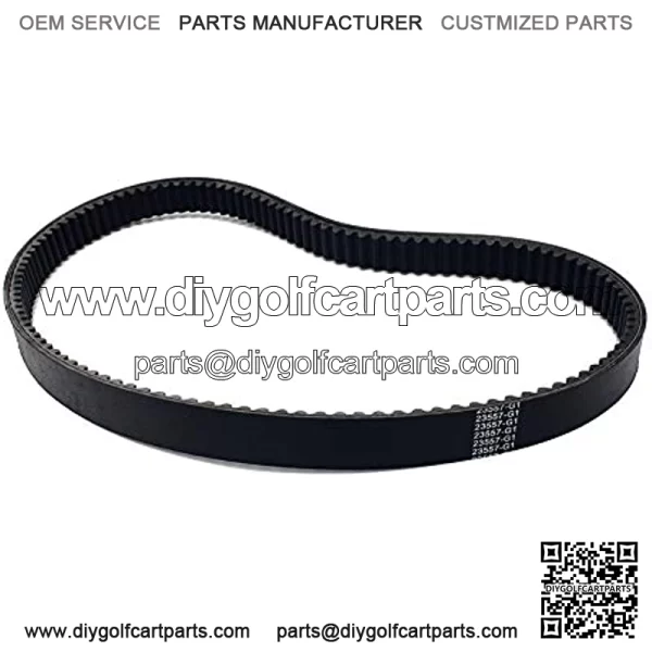 for EZGO Golf Clutch Drive Belt, fit for EZGO Gas 2 Cycle Golf Cart 1988 Replacement OEM 23557-G1