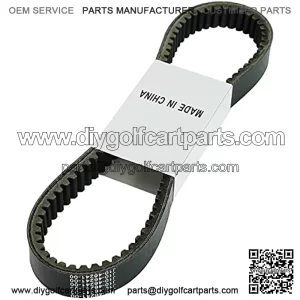 Clutch Drive Belt, Compatible with Yamaha G1 2 Cycle 1976-1989 Gas Golf Cart, Replaces OEM# J10-46241-00 J10-46241-01 J10-46241-02 J17-46241-00, Black