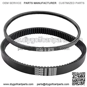 EZGO TXT Gas Drive Belt EZGO Starter Belts Kit 4 Cycle Gas Golf Cart Belt TXT Cushman Express Marathon Medalist ST Vehicles Terrain 1994-2013, OEM # 72054G01, 72024G01, 72025G01, 26414G01