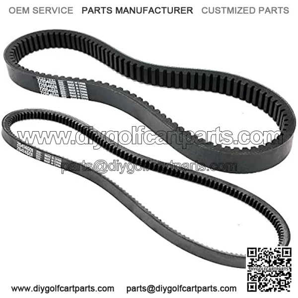 EZGO TXT Gas Drive Belt EZGO Starter Belts Kit 4 Cycle Gas Golf Cart Belt TXT Cushman Express Marathon Medalist ST Vehicles Terrain 1994-2013, OEM # 72054G01, 72024G01, 72025G01, 26414G01 - Image 3