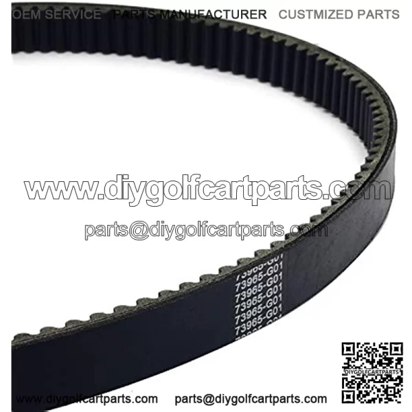 for EZGO Clutch Drive Belt Replacement Golf Cart Gas Drive Belt ST4x4 2004-Up OEM 73965-G01 - Image 4