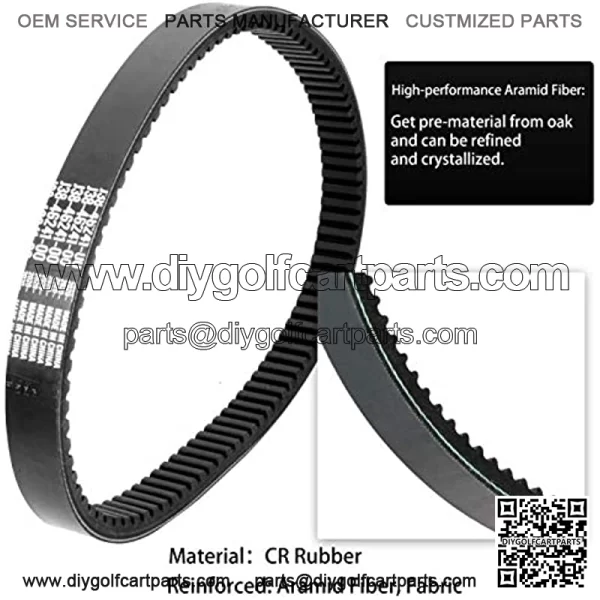 Golf Cart Drive & Starter Generator Belt for Yamaha G2-G29 4-Cycle J55-G6241-00-00, JN6-H1173-00 - Image 5