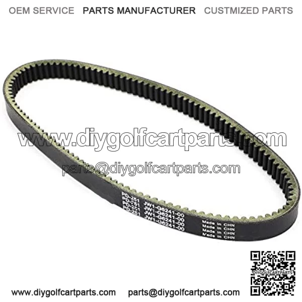Golf Cart Drive Belt, Drive Transmission Belt V-belt Replacement fits for Yamaha YDRA 2007-2013, YTF1 2009-2011, G29 2007-2012