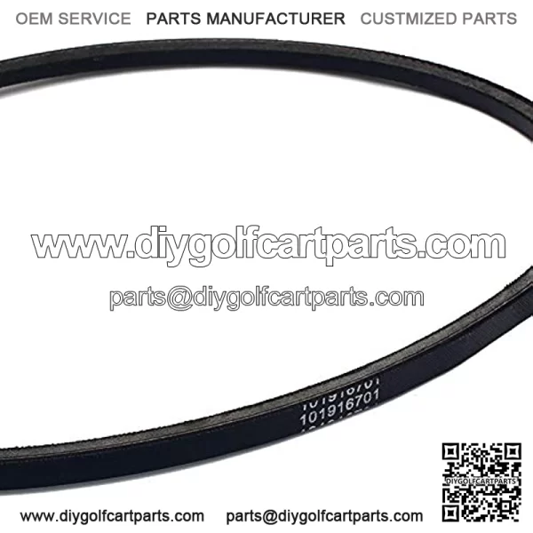 Club Car Gas Golf Carts Starter Generator Belt for 1997-Up DS & 2004-Up Precedent 101916701 - Image 3