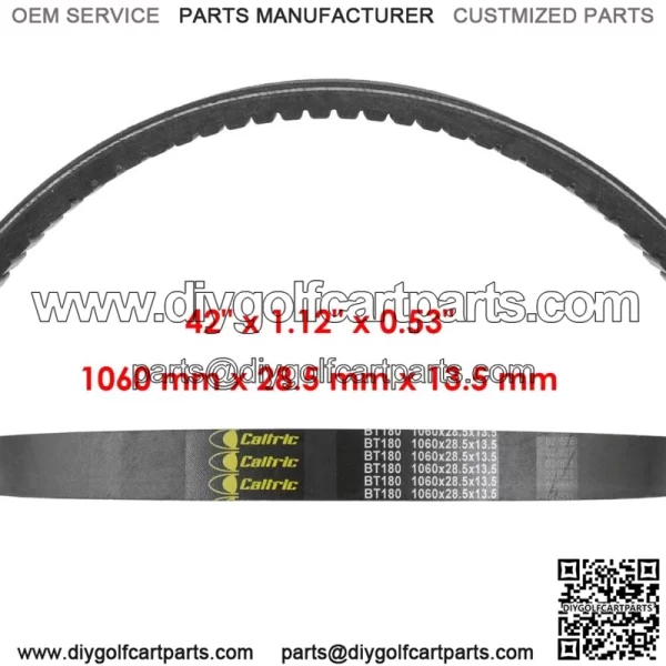 Clutch Drive & Starter Belt For EZGO 72054G01 26414G01 - Image 2