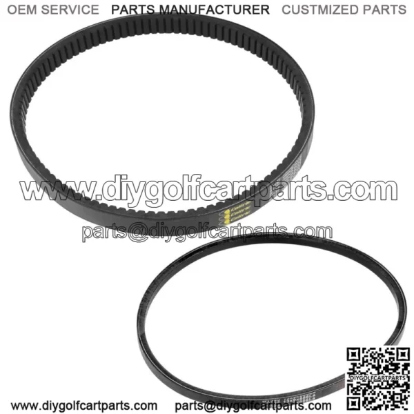 Clutch Drive & Starter Belt For EZGO 72054G01 26414G01 - Image 4