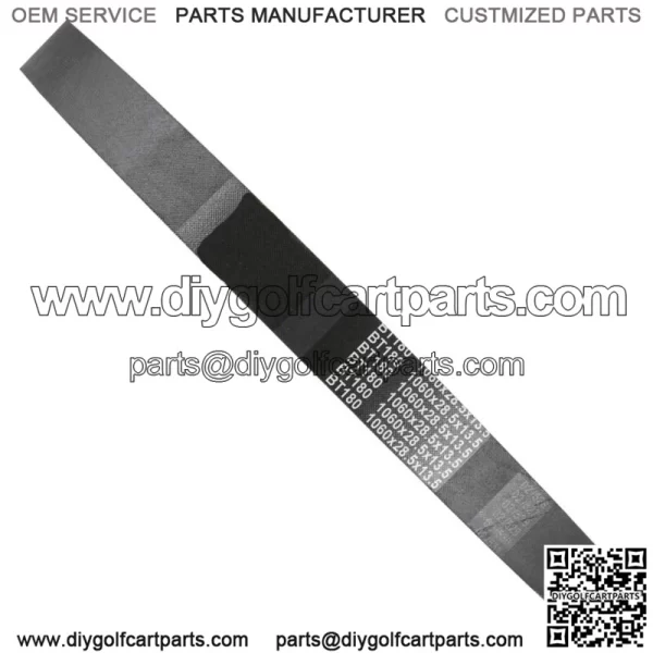 Clutch Drive Belt 1060x28.5x13.5mm For EZGO Medalist & TXT 4 Cycle Gas 1994-2013 - Image 3