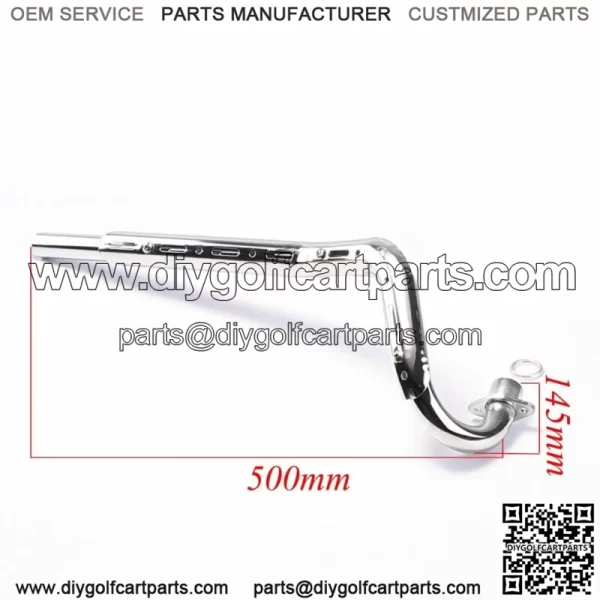 28mm Muffler Exhaust Pipe for 90cc 110cc 125cc SDG SSR Pit Dirt Bike XR50
