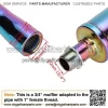 Exhaust Muffler Silencer for Predator 212cc 196cc 420cc CT200u CT200u-ex BT200x CC100x CT100u Massimo Baja MB200 Mini Bike Go Kart KT196 GX160 GX200 Clone Engines Performance Parts Colorful - Image 3