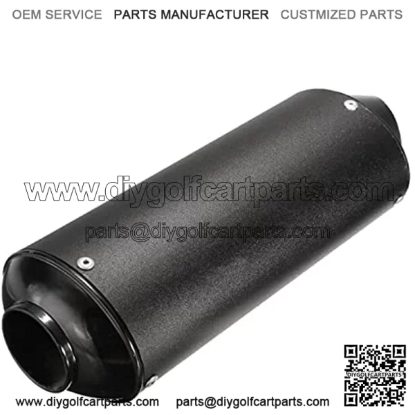 Parts Club Motorcycle Exhaust Muffler Silencer Fits for 140cc 150cc 160cc 125cc 38MM 1.5" inch Dirt Pitbike Lifan Yx Stomp SDG Removable Pit Dirt Bike ATV Universal - Image 2