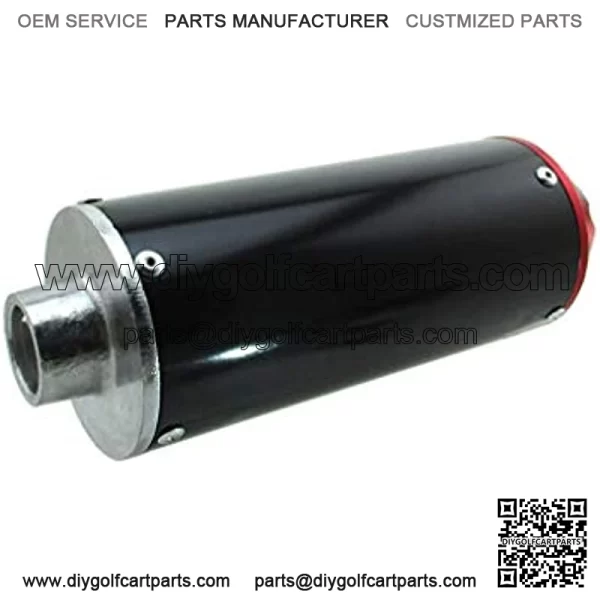 Aluminum 28mm Exhaust Muffler With Clamp For 50cc 70cc 90cc 110cc 125cc Pit Dirt Bike Mini Motocross Motorcycle CRF50 Coolster SSR Thumpstar - Image 5