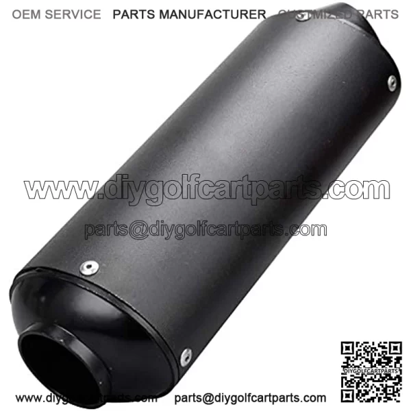 28mm Exhaust Pipe Muffler Clamp for 50cc 110 125cc Quad Dirt Pit Bike CRF XR 50 SSR Thumpstar TTR YCF ATV Black - Image 3