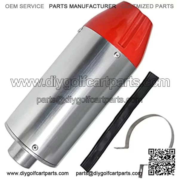 28mm Motorcycle Exhaust Muffler for ATV Dirt Pit Bike 50cc 110cc 125cc