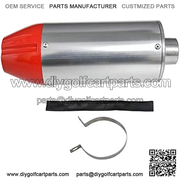 28mm Motorcycle Exhaust Muffler for ATV Dirt Pit Bike 50cc 110cc 125cc - Image 3