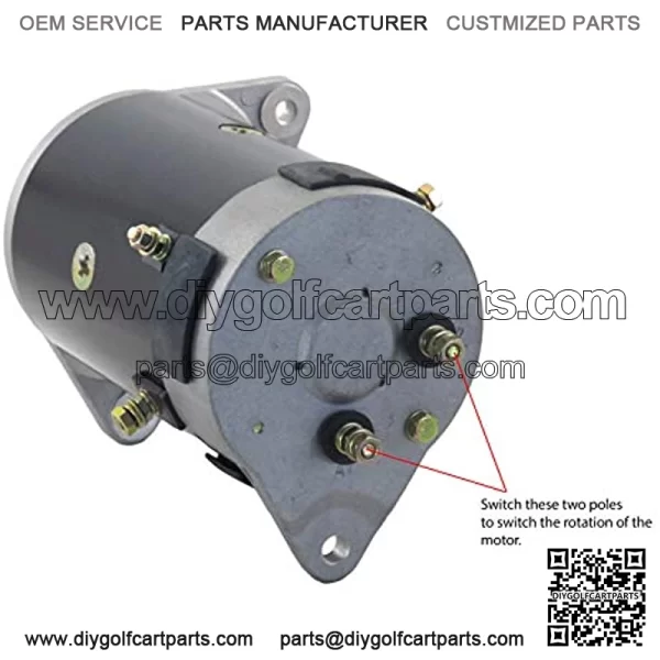 Rareelectrical NEW STARTER COMPATIBLE WITH GOLF CART PRE-MEDALIST MEDALIST TXT 2 CYCLE 1980-93 - Image 3