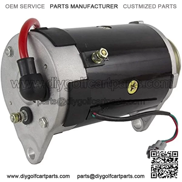 Rareelectrical New Starter Generator Compatible With Yamaha Golf Cart G16-G22 By Part Numbers GSB107-06 JN6-H1100-00-00 JN6H11000000 JN6H11000100 JN6H11000200 GSB107-06E GSB10706 GSB10706E MOT-2001 - Image 2