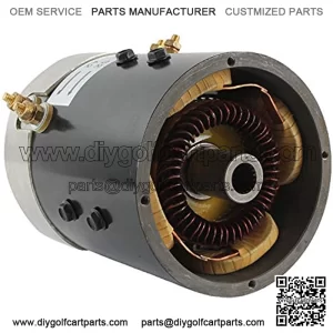 New Traction/Drive Motor GCM0001 Compatible With/Replacement For EZ-GO 36-Volt Series Electric Motors 1995-1907 BD4-4001, 73124G03, 5BC48JB1061, 430-22139