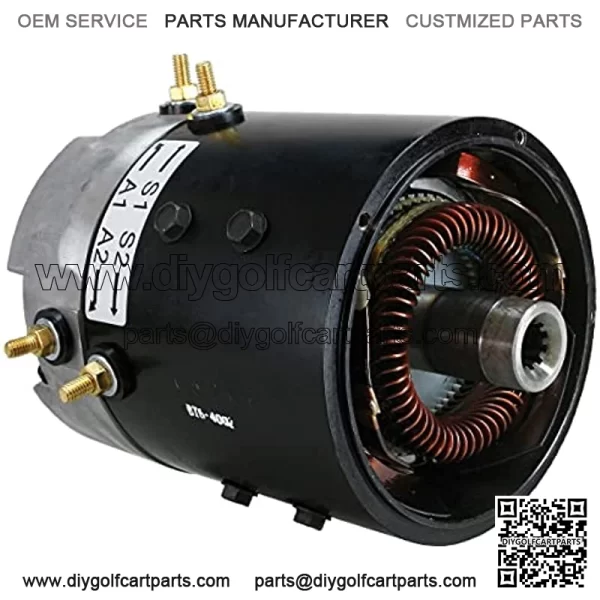 36/48 Volt Series DC Speed Motor 31036 Compatible with Club Car 1990-Up Golf Cart