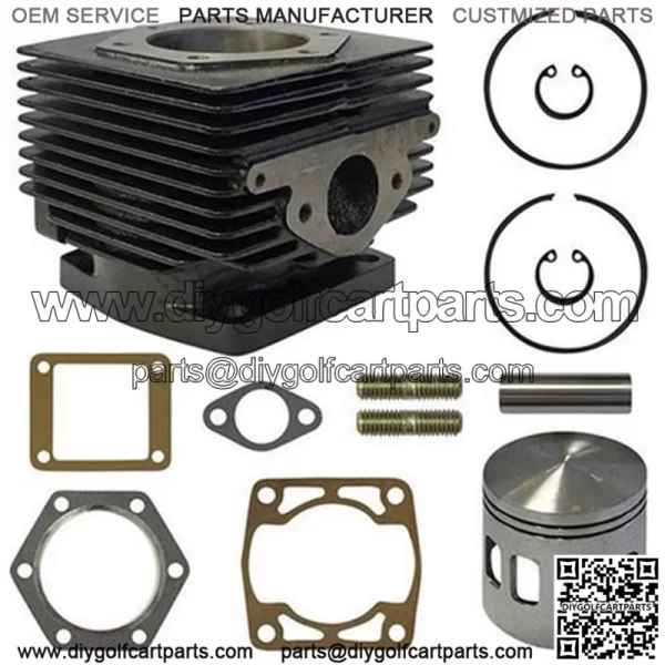 EZGO Top End Overhaul Kit (For EZ-GO 2-cycle Gas 1989-1993)