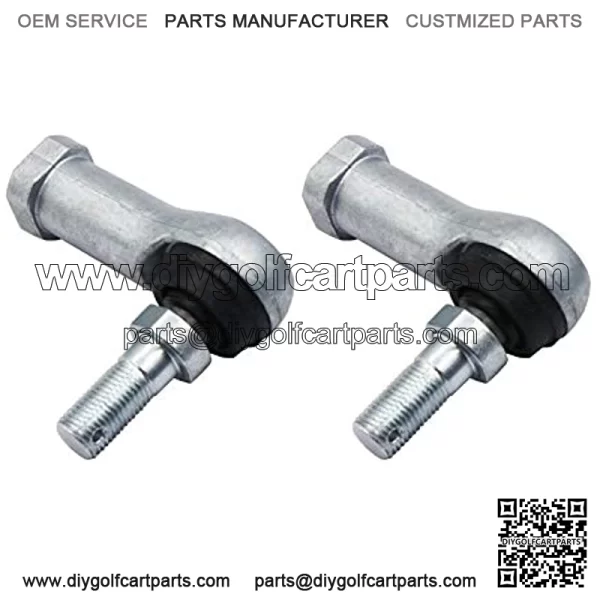 Pair(2) Driver (Left) and Passenger (Right) Tie Rod End Fits Precedent & Golf Cart 2004 2005 2006 2007 2008 2009 2010 2011 2012 2013 2014 2015 2016 2017 2018 2019 2020 2021 - Image 2