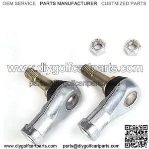 Golf Cart Tie Rod Ends Ball Joint Kit for EZGO, (2 Pack) for EZGO TXT Tie Rod End Fits for EZGO Golf Cart Electric & Gas Carts 2001 + UP 70902-G01 & 70902-G02 (Driver & Passenger Side)