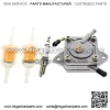 Carbhub 1014523 Fuel Pump for Club Car Gas Golf Cart DS Precedent from 1984 to Present 290FE 350FE Kawasaki Engine 1014523