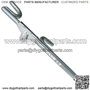 The Club 1103 LX Series Steering Wheel Lock, Silver