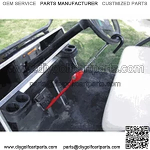 Best Turf WestNL Universal Golf Cart Club Pedal to Wheel Lock
