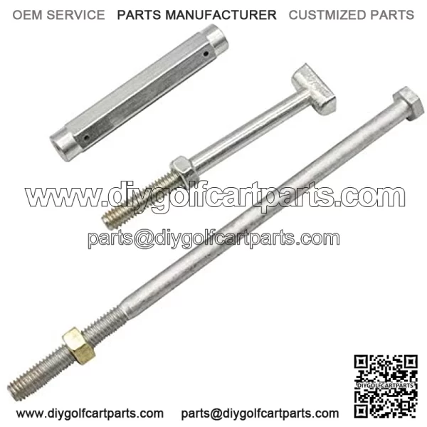 Golf Cart Brake Equalizer Rod Set for Club Car Precedent 2004-Up and Tempo 2018-up 102594301 102559401 102297901 - Image 2