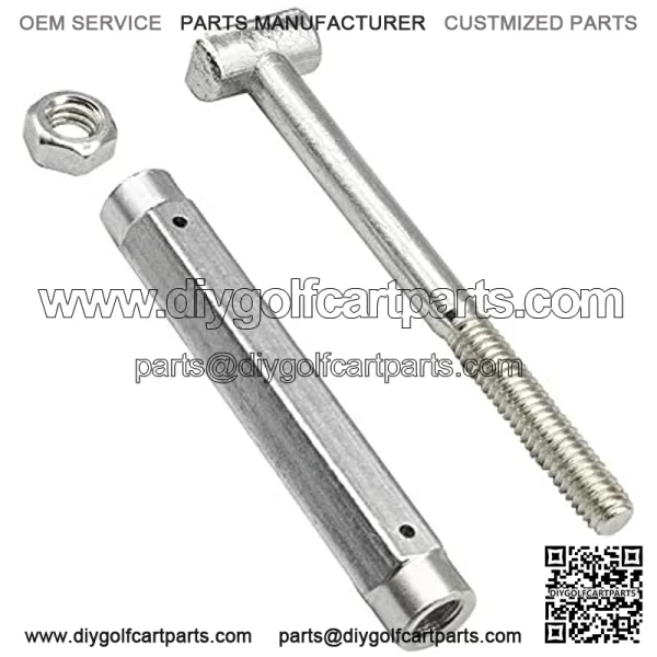 Golf Cart Brake Equalizer Rod Set for Club Car Precedent 2004-Up and Tempo 2018-up 102594301 102559401 102559701