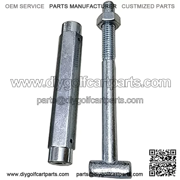 Dr.Acces Golf Cart Club Car Precedent 2004-Up Golf Cart Brake Equalizer Rod Set 102594301&102559401