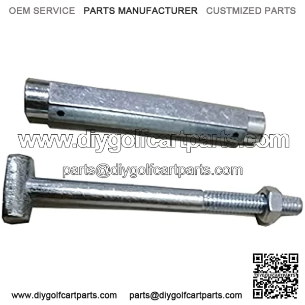 Dr.Acces Golf Cart Club Car Precedent 2004-Up Golf Cart Brake Equalizer Rod Set 102594301&102559401 - Image 2