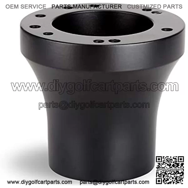 Universal Golf Cart Steering Wheel/Adapter for EZGO, Club Car, Yamaha - Image 2