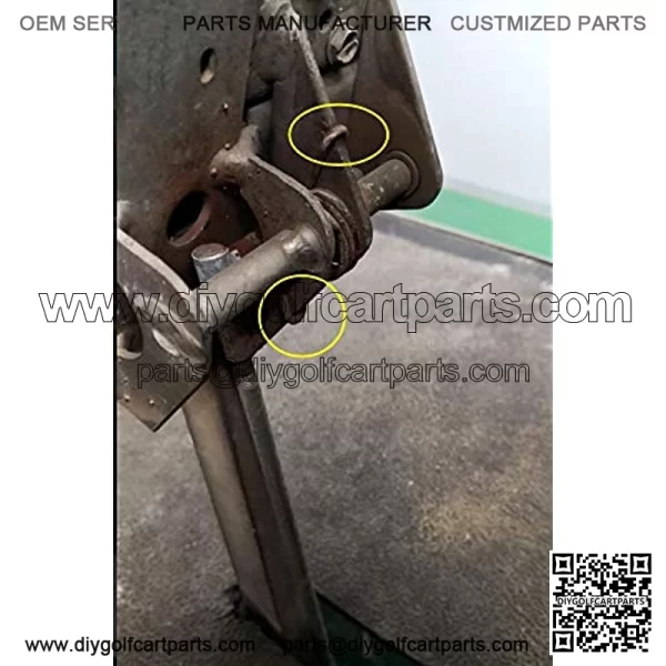 Club Car 81-Up DS Model Golf Cart Hill Brake Pedal Return Spring - Image 3