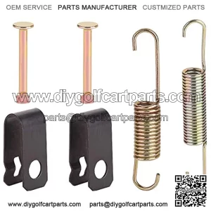 Golf Carts Brake Shoes Spring Kit for Club Car DS & Precedent 1980-up Gas/Electric# 1018163-01, 1011466