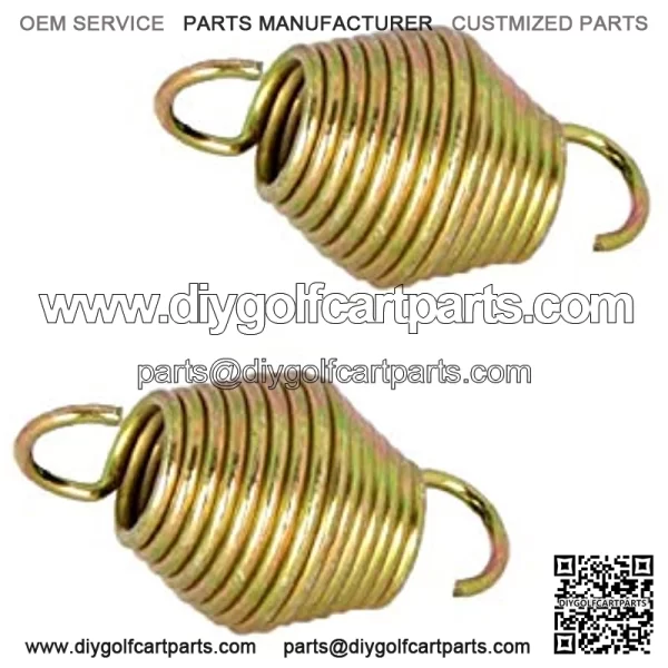 Golf Cart Brake Return Spring for Gas&Electric Years 1999 up, Electric Years 1988-1998 Replaces 1013531 (2/pkg)