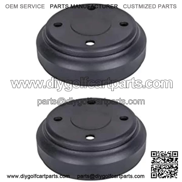 3G Rear Brake Shoes & Drums Set for Club Car DS and Precedent Golf Carts 1995+ - Image 2