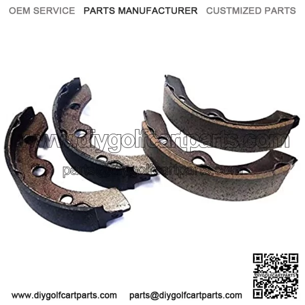 3G Rear Brake Shoes & Drums Set for Club Car DS and Precedent Golf Carts 1995+ - Image 4