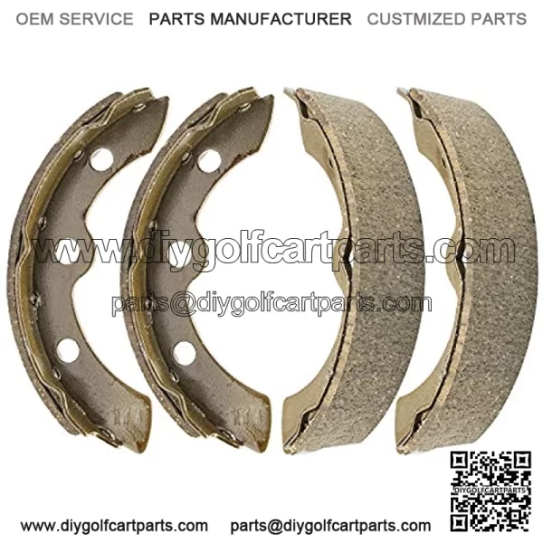Brake Shoes Fits Club Car 1995-up DS&Precedent and Club Car Tempo 2018-up Golf Cart 1018232-01