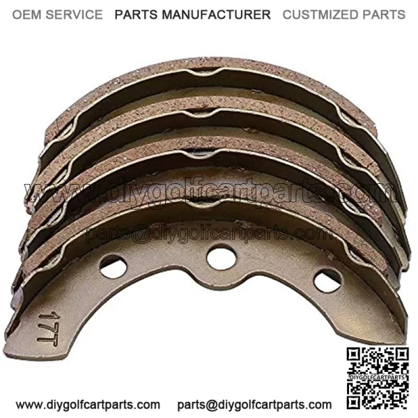 Golf Cart Brake Shoes for Club Car DS 1995-up, Precedent 2004-up, EZGO 1986.5-1995, Yamaha G1 G2 G8 G9# 101823201 1011463 23364G1 27249G01 - Image 5