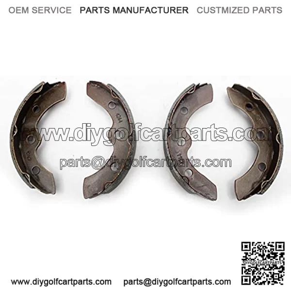 TARAZON Golf Cart Club Car Brake Shoes for Yamaha G1 G2 G8 G9 1982-1993/ for DS Gas Electric Golf Cart 1981-1994/ for EZGO Marathon TXT and Medalist gas or electric models 1987-1996