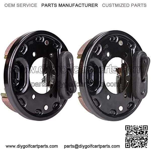 Golf Cart Brake Assembly for EZGO TXT PDS, Yamaha G14 G16 G19 G20 G21 G22, 1 Pair Driver Side and Passenger Side, Includes Brake Shoes, OEM# 70998-G01 70998-G02 - Image 5