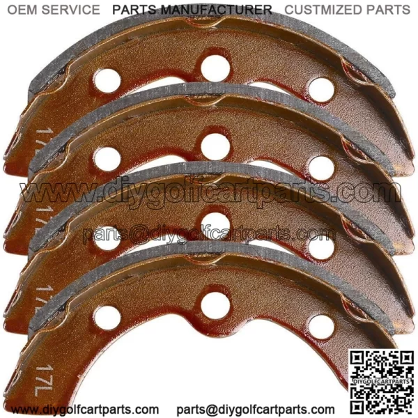 Club Car DS/Carryall Golf Cart Brake Pads 101146302, 1011296, - Image 2