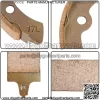 ClubCar DS /Precedent Golf Cart Brake Pad 101823201 - Image 3