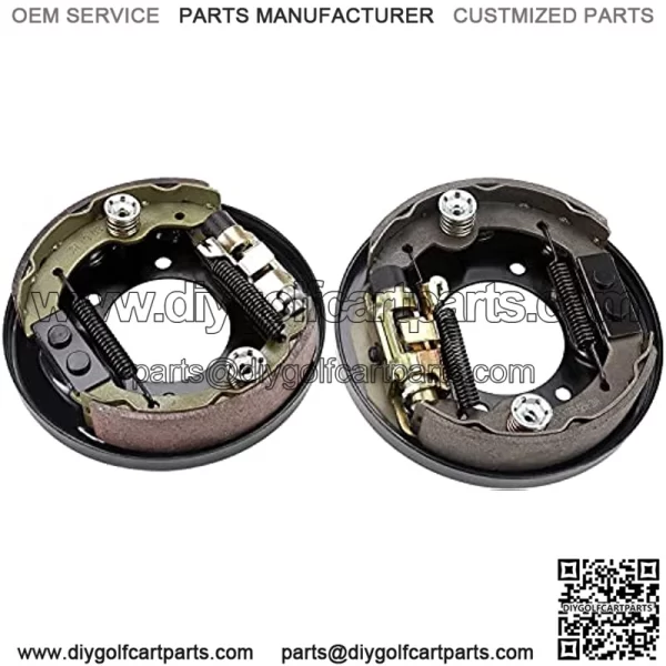 Golf Cart Brake Assembly,Rear Brake Cluster Driver Side+Passenger Side fits EZGO 1996-UP PDS&TXT RXV&Medalist,Yamaha G14-G22 Models,OEM:70998-G02/70998-G01,JN6-F7290-03-00/JN6-F7280-03-00 - Image 4