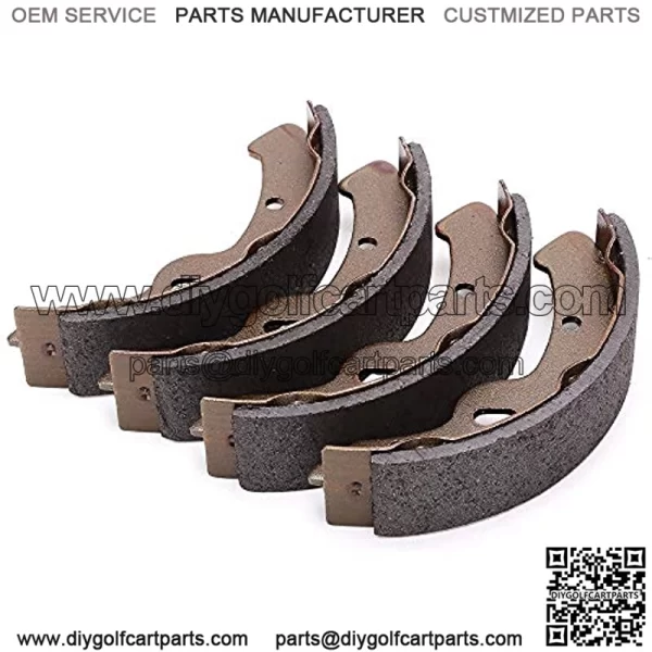 Golf Cart Brake Shoes for EZGO TXT (1997-2009.5)/ RXV Gas 2008-Up/Yamaha G14, G16, G19, G22 1994-2006/ Workhorse 1996+ 27943G01, 27945G01, 70794G01, 70795G01 - (4 Short) - Image 4