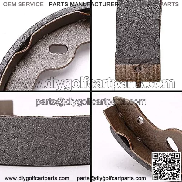 Golf Cart Brake Shoes for EZGO TXT (1997-2009.5)/ RXV Gas 2008-Up/Yamaha G14, G16, G19, G22 1994-2006/ Workhorse 1996+ 27943G01, 27945G01, 70794G01, 70795G01 - (4 Short) - Image 5