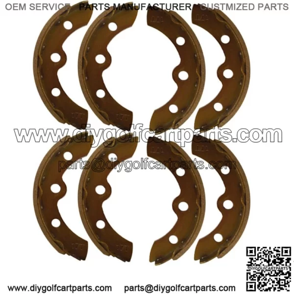 8PK Gas Electric Golf Cart Brake Shoes for Club Car 1995 &Up DS Precedent Brakes